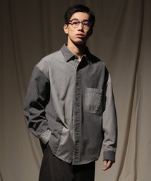 ニコアンドAWREMAKEDENIMSHIRTグレーデニムシャツ 楽天市場】【SALE／50%OFF】[niko and JEANS 2024SS]パッチ
