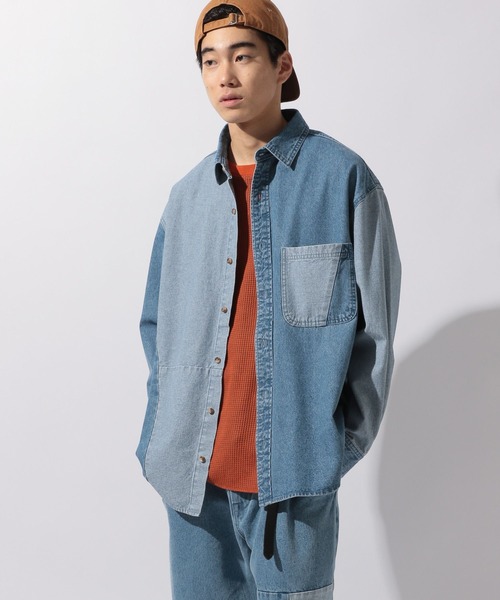 ニコアンド デニムシャツ 楽天市場】【SALE／30%OFF】[niko and JEANS 2024AW]襟