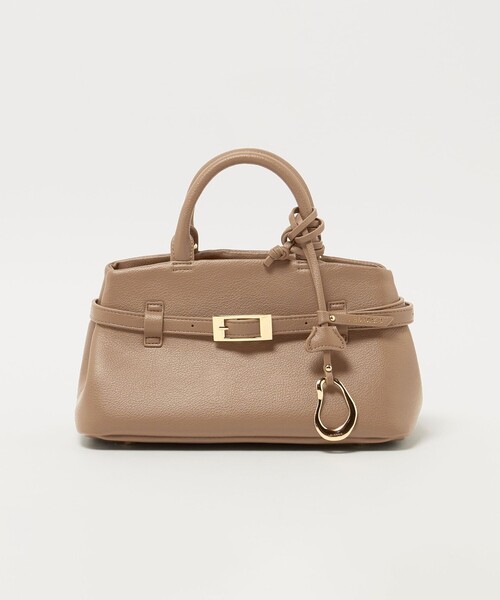 LE VERNIS（ル・ベルニ）の「＜LE VERNIS＞Poire チャーム バッグ-2WAY-（ハンドバッグ・レディース・モカ/ブラック・FREE）」の6枚目の写真