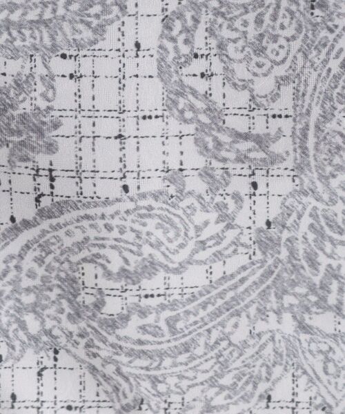 tk.TAKEO KIKUCHI(ティーケータケオキクチ)の「【ネクタイ付】チェックオンペイズリージャカードシャツ(シャツ/ブラウス・メンズ・モスグリーン系3/ライトグレー系3/ブラック系3・03/02)」の10枚目の写真