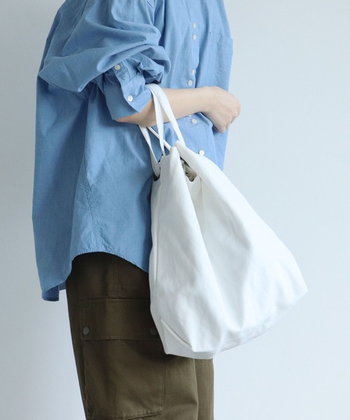 PAR ICI KLASSISK（パーリッシィクラシスク）の「ateliers PENELOPE リングトート（トートバッグ・レディース・ホワイト・FREE）」の3枚目の写真