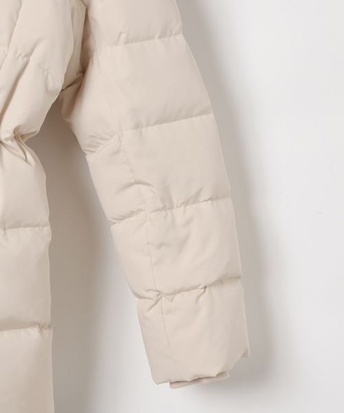 GLOBAL WORK（グローバルワーク）の「ウツクシルエット撥水ダウンコート/497165（ダウンジャケット/コート・レディース・アイボリー/ネイビー/ブラウン/ブラック・MEDIUM/LARGE/X-LARGE）」の7枚目の写真