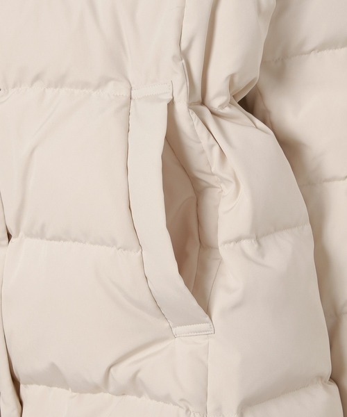 ウツクシルエット撥水ダウンコート/497165（ダウンジャケット