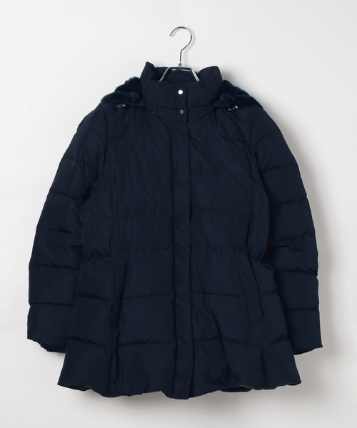 ウツクシルエット撥水ダウンコート/497165（ダウンジャケット/コート