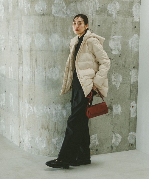 ウツクシルエット撥水ダウンコート/497165（ダウンジャケット/コート