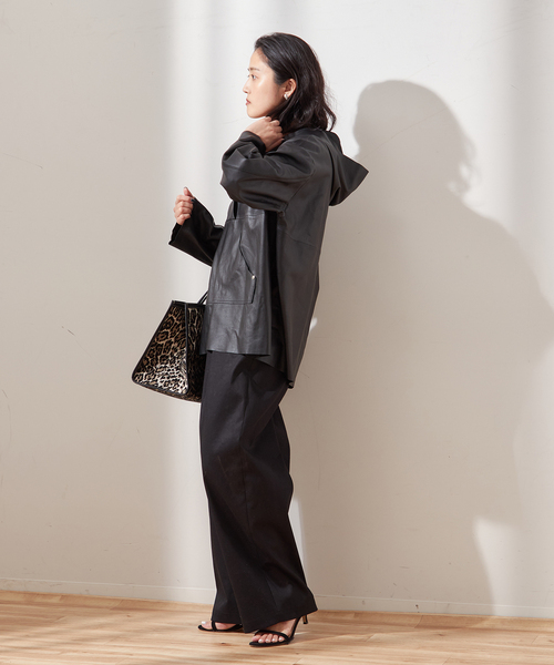 別注》【A PUPIL/ア ピューピル】レザーアノラック（その他