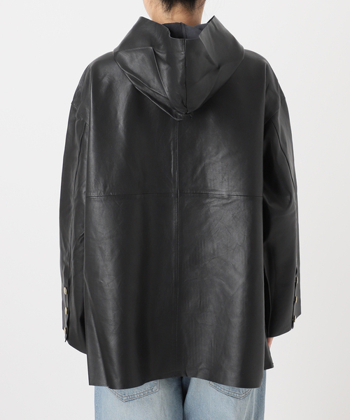 別注》【A PUPIL/ア ピューピル】レザーアノラック（その他アウター