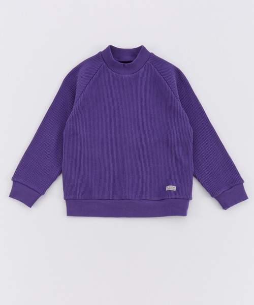 Ocean&Ground（オーシャン&グラウンド）の「ﾘﾌﾞｽｳｪｯﾄ（スウェット・キッズ・オフホワイト/パープル/グリーン系その他2/チャコール・120/110/100/90/140/130）」の14枚目の写真
