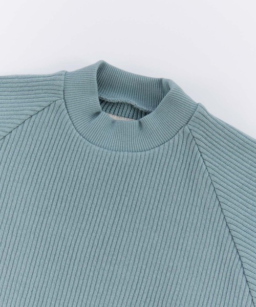 Ocean&Ground（オーシャン&グラウンド）の「ﾘﾌﾞｽｳｪｯﾄ（スウェット・キッズ・オフホワイト/パープル/グリーン系その他2/チャコール・120/110/100/90/140/130）」の6枚目の写真