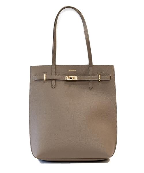 DRESSTERIOR（ドレステリア）の「ベルトスクエアレザートートバッグ（トートバッグ・レディース・ブラック/ベージュ・00）」の11枚目の写真