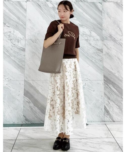 DRESSTERIOR（ドレステリア）の「ベルトスクエアレザートートバッグ（トートバッグ・レディース・ブラック/ベージュ・00）」の3枚目の写真