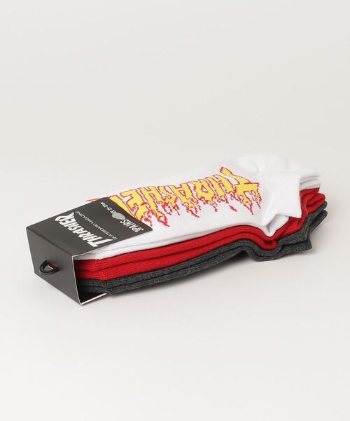 THRASHER(スラッシャー)の「THRASHER スラッシャー 3P ショートソックス(ソックス/靴下・メンズ・B/C/A・25-27CM)」の18枚目の写真