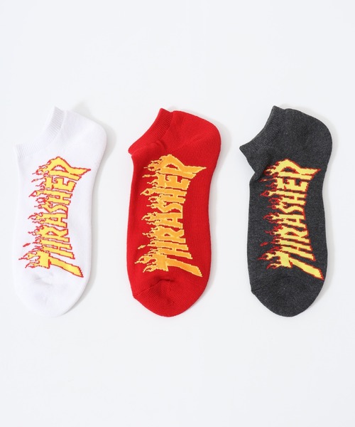 THRASHER(スラッシャー)の「THRASHER スラッシャー 3P ショートソックス(ソックス/靴下・メンズ・B/C/A・25-27CM)」の10枚目の写真