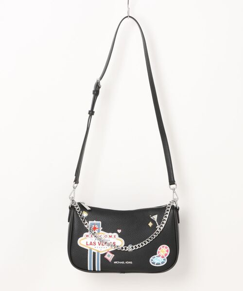 MICHAEL KORS(マイケルコース)の「CARMELA MD POUCHETTE XBDY クロスボディ(ショルダーバッグ・レディース・ブラック・FREE)」の1枚目の写真