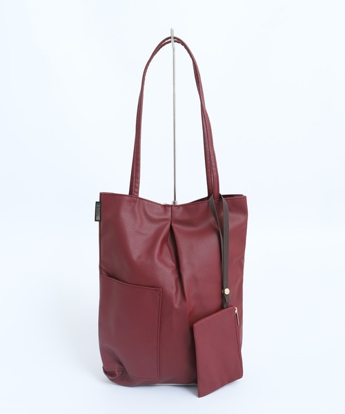 ROOTOTE(ルートート)の「ROOTOTE スリムトート(トートバッグ・レディース・バーガンディー/カーキ系/ベージュ/ゴールド系/ブラック/スカイブルー・FREE)」の10枚目の写真