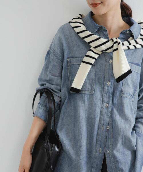 URBAN RESEARCH（アーバンリサーチ）の「シアーデニムシャツ（シャツ 