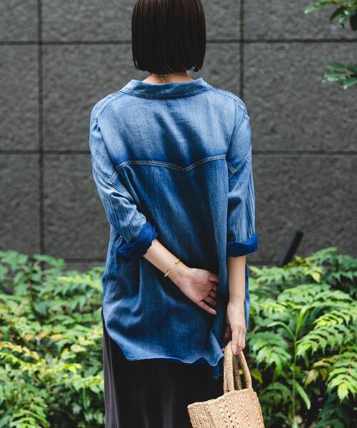 セール】シアーデニムシャツ（シャツ/ブラウス）｜URBAN RESEARCH