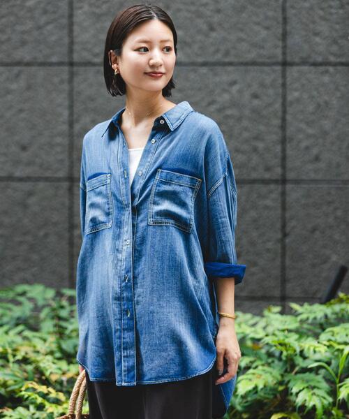 URBAN RESEARCH（アーバンリサーチ）の「シアーデニムシャツ（シャツ