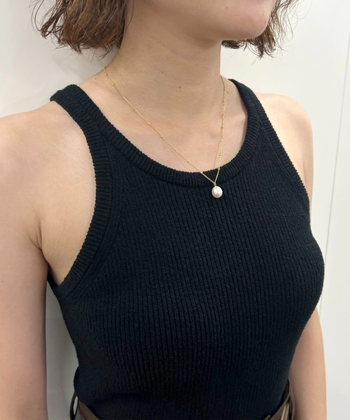 本日限定値下げ新品　MARIHA 月の夢 スタッドチェーン ネックレス 47cm MARIHA/マリハ】月の夢ネックレス/ 47cm / スタッドチェーン / SV925