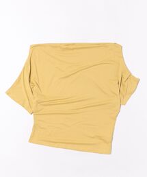 オフショルダー長袖Tシャツ 黄色 楽天市場】イエロー オフショル（シャツ・ブラウス｜トップス