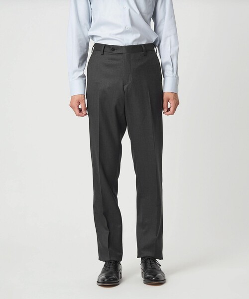 REDA サージ スリム ノープリーツ スーツパンツ（スーツパンツ