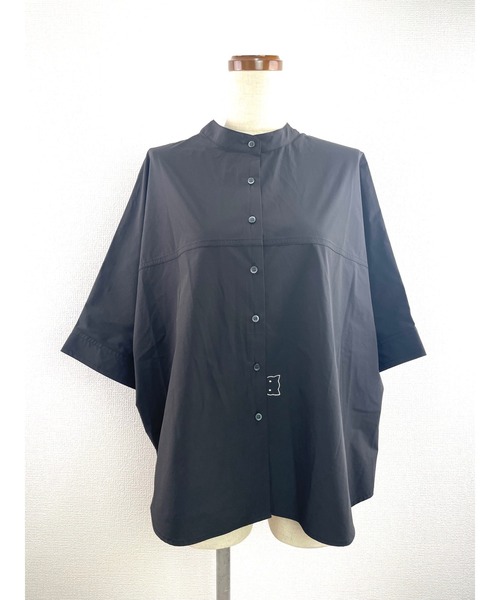 Rydia(リディア)の「ドルマンシャツ(シャツ/ブラウス・レディース・モカ/ブラック/ライトベージュ・M)」の2枚目の写真