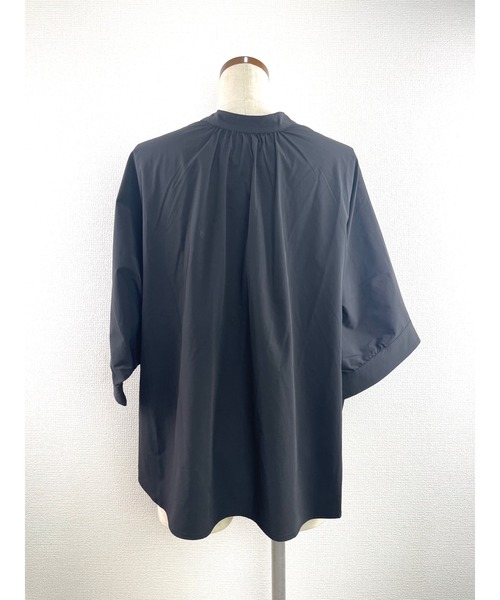 Rydia(リディア)の「ドルマンシャツ(シャツ/ブラウス・レディース・モカ/ブラック/ライトベージュ・M)」の4枚目の写真