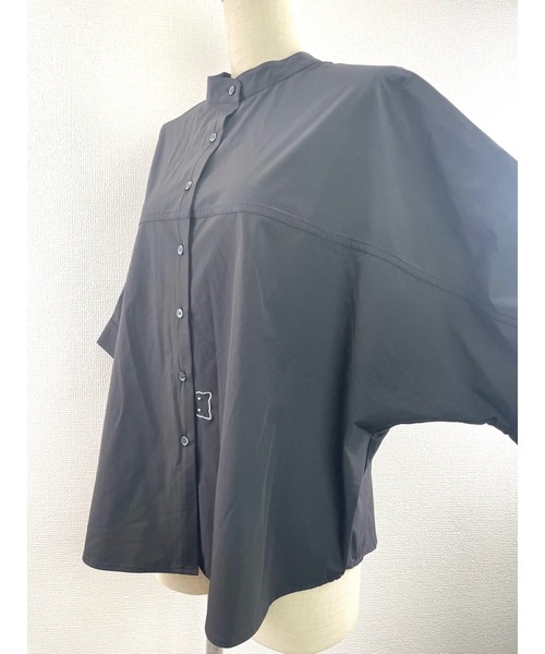 Rydia(リディア)の「ドルマンシャツ(シャツ/ブラウス・レディース・モカ/ブラック/ライトベージュ・M)」の7枚目の写真