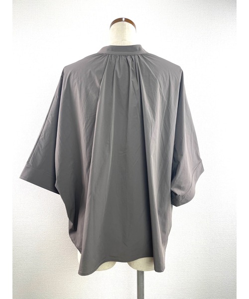 Rydia(リディア)の「ドルマンシャツ(シャツ/ブラウス・レディース・モカ/ブラック/ライトベージュ・M)」の9枚目の写真