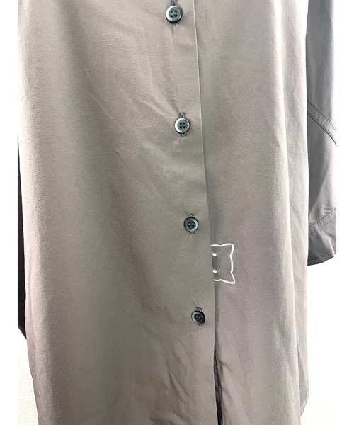 Rydia(リディア)の「ドルマンシャツ(シャツ/ブラウス・レディース・モカ/ブラック/ライトベージュ・M)」の10枚目の写真