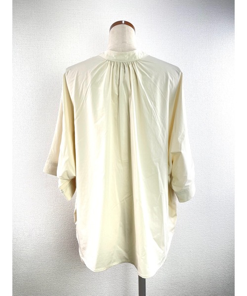 Rydia(リディア)の「ドルマンシャツ(シャツ/ブラウス・レディース・モカ/ブラック/ライトベージュ・M)」の12枚目の写真