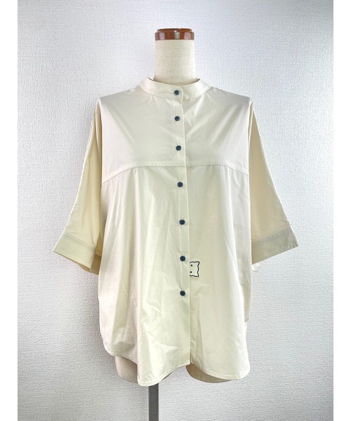 Rydia(リディア)の「ドルマンシャツ(シャツ/ブラウス・レディース・モカ/ブラック/ライトベージュ・M)」の15枚目の写真