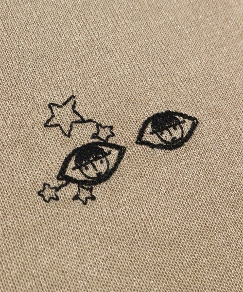 Picone CLUB(ピッコーネクラブ)の「ラメニット刺繍カーディガン(カーディガン/ボレロ・レディース・ベージュ/ネイビー/ライトグレー・S/M)」の12枚目の写真