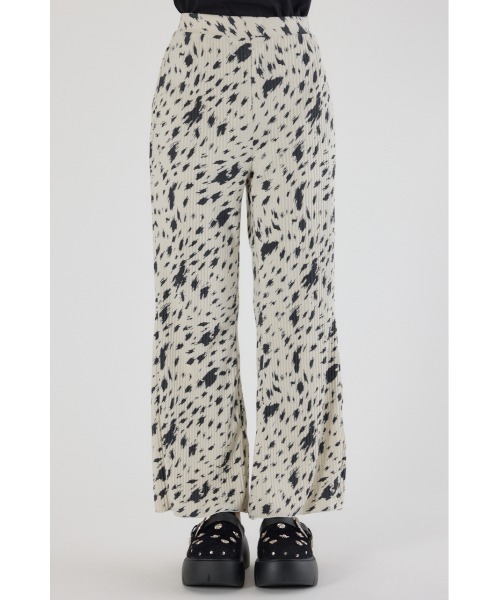 RODEO CROWNS WIDE BOWL（ロデオクラウンズワイドボウル）の「アソートパターンプリーツリラックスパンツ（その他パンツ・レディース・ホワイト系その他/ブラウン系その他/ブラック系その他・FREE）」の5枚目の写真