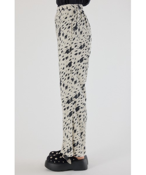 RODEO CROWNS WIDE BOWL（ロデオクラウンズワイドボウル）の「アソートパターンプリーツリラックスパンツ（その他パンツ・レディース・ホワイト系その他/ブラウン系その他/ブラック系その他・FREE）」の6枚目の写真