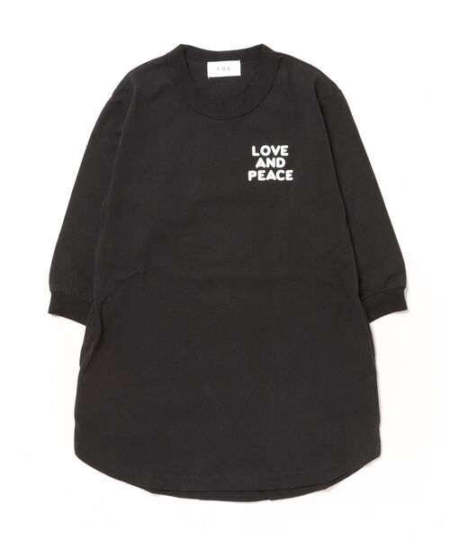 FOV（フォブ）の「フォブ HEART ワンピース（ワンピース・キッズ・ベージュ系その他/ブラック/チャコールグレー・M/L/XL/S）」の21枚目の写真