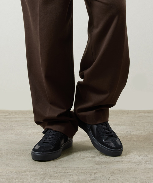 And A(アンドエー)の「ALTERUM オルタム / VIBRAM SOLE GERMAN ARMY TRAINER 日本製オリジナルカウレザーVIBRAMソールジャーマントレーナー / 1175L(スニーカー・メンズ・ホワイト×ホワイト/ブラック×ブラック・7/8/9/6)」の3枚目の写真