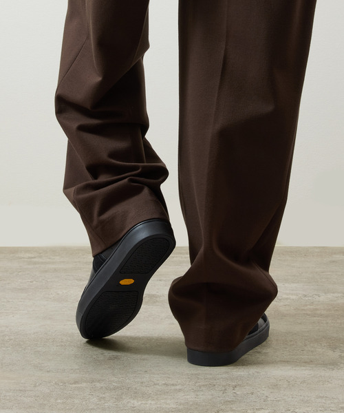 And A(アンドエー)の「ALTERUM オルタム / VIBRAM SOLE GERMAN ARMY TRAINER 日本製オリジナルカウレザーVIBRAMソールジャーマントレーナー / 1175L(スニーカー・メンズ・ホワイト×ホワイト/ブラック×ブラック・7/8/9/6)」の5枚目の写真