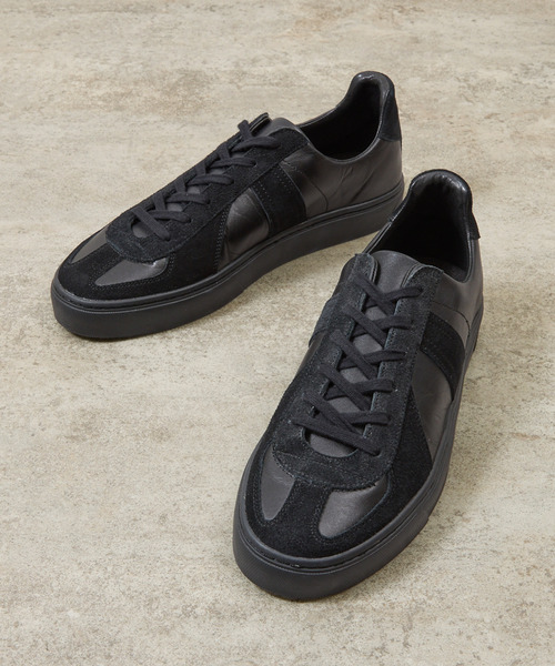 And A(アンドエー)の「ALTERUM オルタム / VIBRAM SOLE GERMAN ARMY TRAINER 日本製オリジナルカウレザーVIBRAMソールジャーマントレーナー / 1175L(スニーカー・メンズ・ホワイト×ホワイト/ブラック×ブラック・7/8/9/6)」の18枚目の写真
