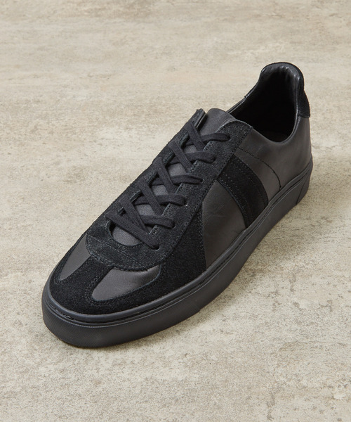 And A(アンドエー)の「ALTERUM オルタム / VIBRAM SOLE GERMAN ARMY TRAINER 日本製オリジナルカウレザーVIBRAMソールジャーマントレーナー / 1175L(スニーカー・メンズ・ホワイト×ホワイト/ブラック×ブラック・7/8/9/6)」の19枚目の写真