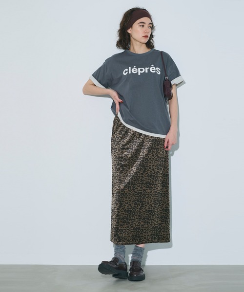 coca(coca)(コカ)の「レオパードベロアスカート(スカート・レディース・レオパード・S/M/L)」の8枚目の写真