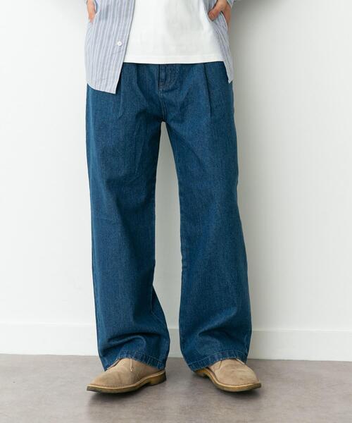 RED KAP(レッドキャップ)の「『別注』RED KAP×Sonny Label ワイドタックデニム(デニムパンツ・メンズ・ブラック/インディゴブルー・LARGE/MEDIUM/SMALL)」の3枚目の写真