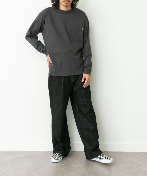 RED KAP(レッドキャップ)の「『別注』RED KAP×Sonny Label ワイドタックデニム(デニムパンツ・メンズ・ブラック/インディゴブルー・LARGE/MEDIUM/SMALL)」の16枚目の写真