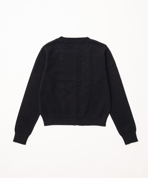 knit frill cardigan / ニットフリルカーディガン（カーディガン