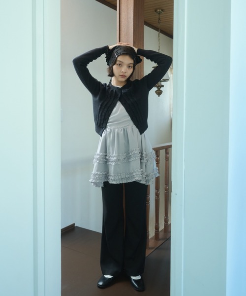 forme ボレロ　カーディガン　黒 WOMENS/トップス/カーディガン/ボレロ｜THE TOKYO ONLINE STORE