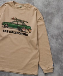 The Endless Summer | TES 4 BUHI CHASING THE WAVES LONG SLEEVE T-SHIRT / ロンT(Tシャツ/カットソー)