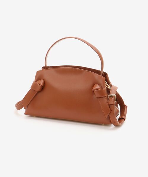 le.coeur blanc（ルクールブラン）の「ノットワンハンドルバッグ（ハンドバッグ・レディース・ブラウン・FREE）」の2枚目の写真