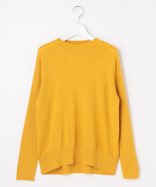 J.PRESS(ジェイプレス)の「SOFT TOUCH WOOL 立ち襟 ニット(ニット/セーター・レディース・パイングリーン系/ダークブラウン系/ライトグレー系/イエロー系・LARGE/MEDIUM)」の20枚目の写真