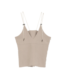 CONVERSE TOKYO（コンバーストウキョウ）の「PEACH POPLIN CAMISOLE BUSTIER（キャミソール）」