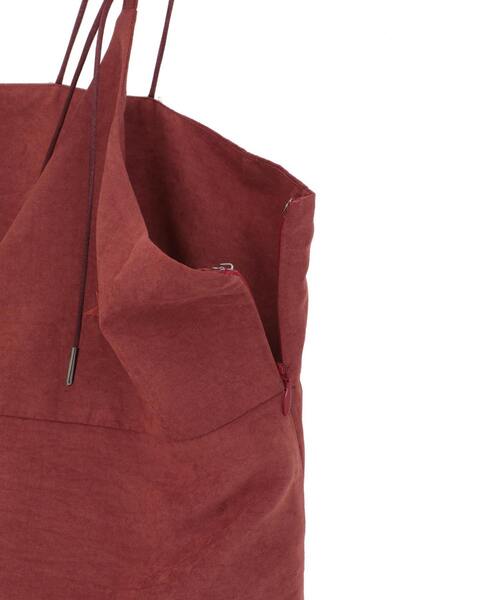 CONVERSE TOKYO（コンバーストウキョウ）の「PEACH POPLIN CAMISOLE BUSTIER（キャミソール・レディース・チャコールグレー/ベージュ/レッド・FREE）」の16枚目の写真